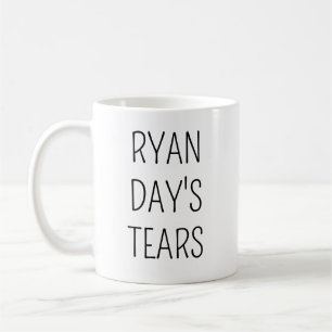 Taza De Café 'Lágrimas de Ryan Day', regalo de hincha de fútbol