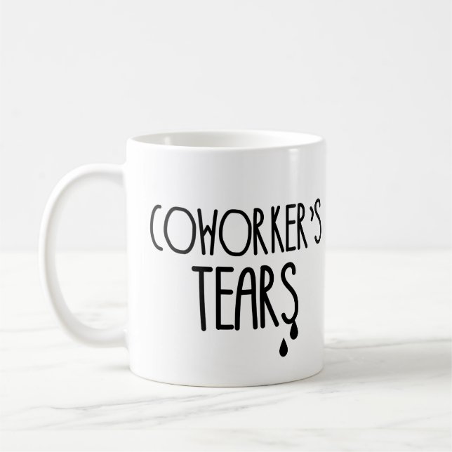 Taza De Café Lágrimas de trabajador doméstico (Izquierda)