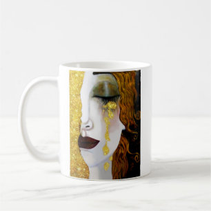 Taza De Café Lágrimas doradas, Gustav Klimt