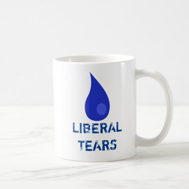 TAZA DE CAFÉ LÁGRIMAS LIBERALES  (Derecha)
