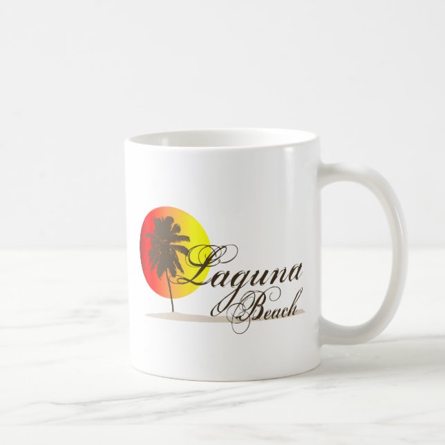 Taza De Café Laguna Beach California (Derecha)
