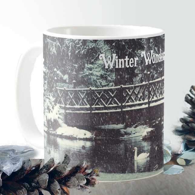 Taza De Café Laguna de invierno (Subido por el creador)
