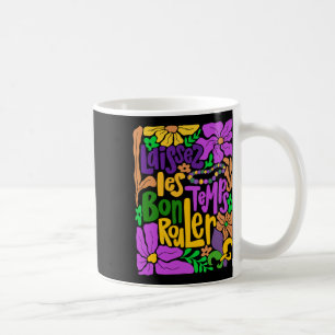 Taza De Café Laissez Les Bon Temps Rouler Mardi Gras Beads Boho