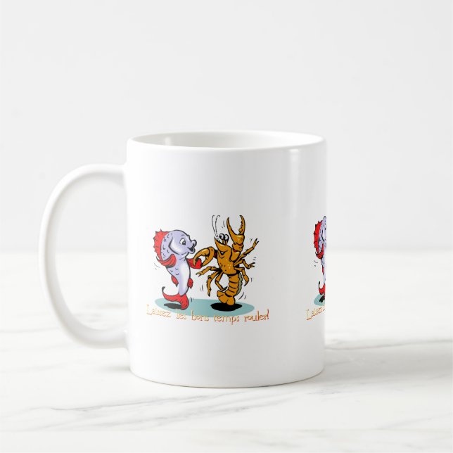 Taza De Café ¡Laissez les bons temps rouler! Mardi Gras (Izquierda)