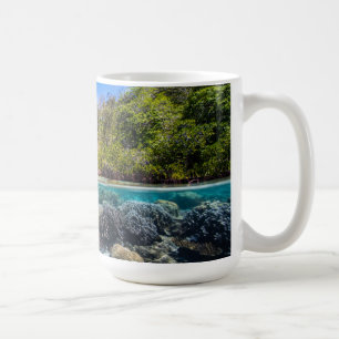 Taza De Café Laja Ampat 2 subacuáticos