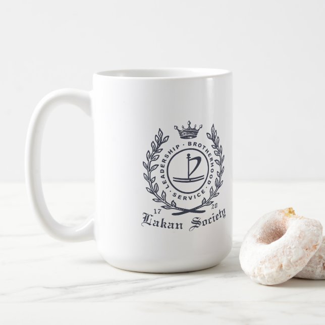 Taza De Café Lakan Badge Coffee Mug (Con donut)