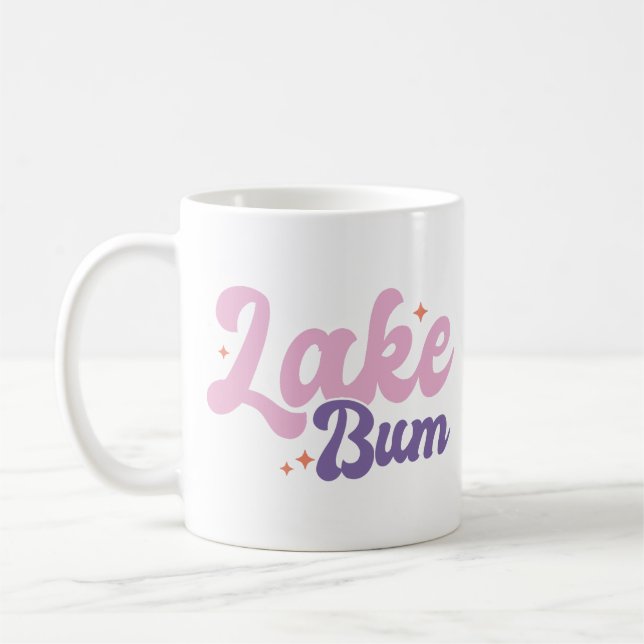 Taza De Café Lake Bum (Izquierda)