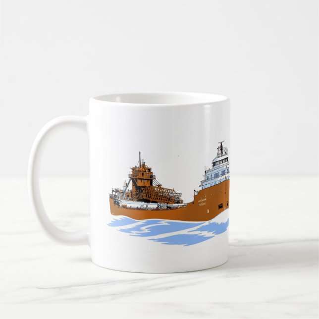Taza De Café Lake Freighter Kaye E. Barker (Izquierda)