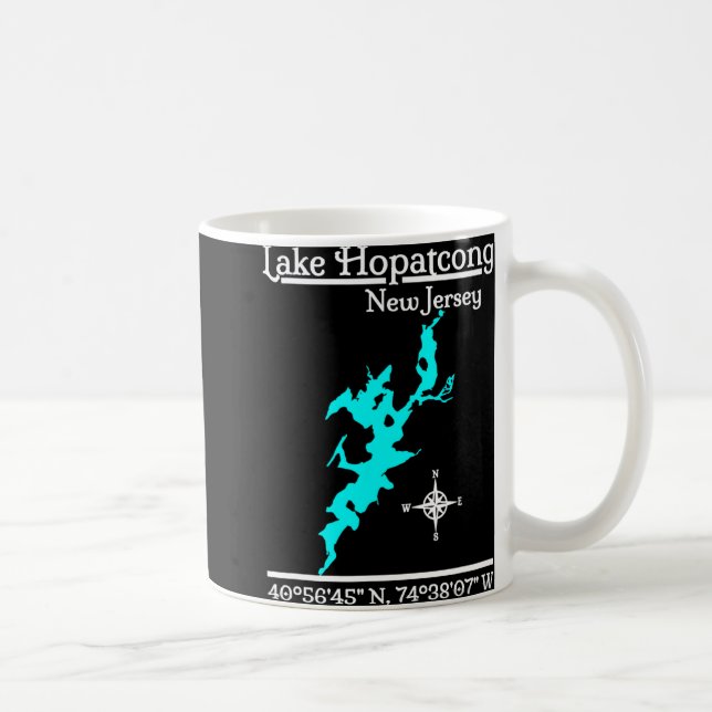 Taza De Café Lake Hopatcong - New Jersey  (Derecha)