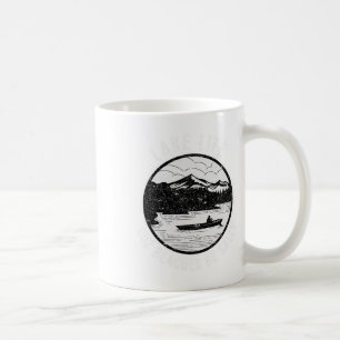 Taza De Café Lake Life Cuz Las Playas Son Salty Funny Lakes T S