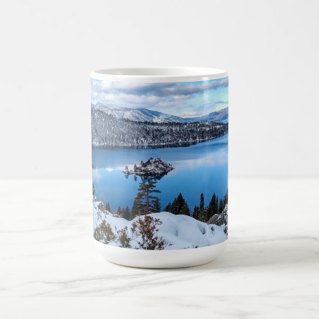 TAZA DE CAFÉ LAKE TAHOE LANDSCAPE (Centro)