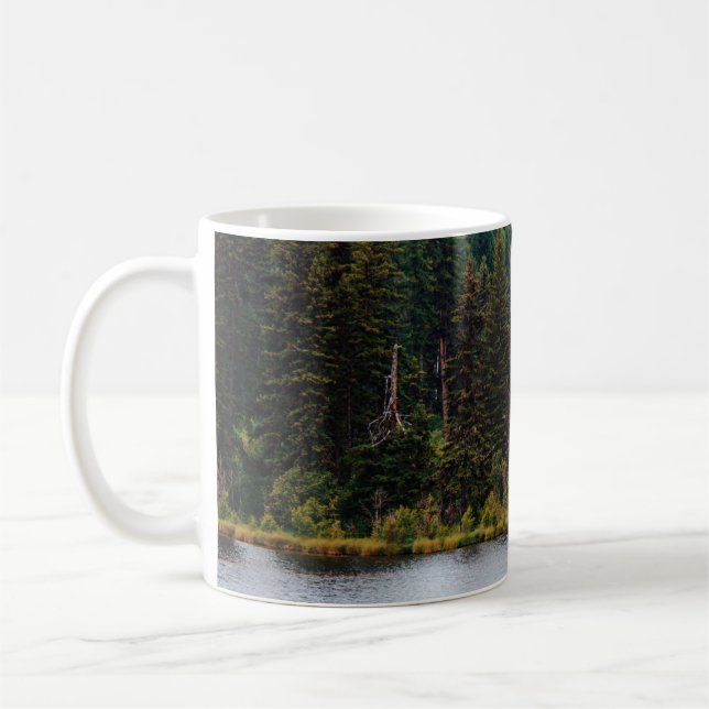 TAZA DE CAFÉ LAKE WITH TREES ON SIDES (Izquierda)