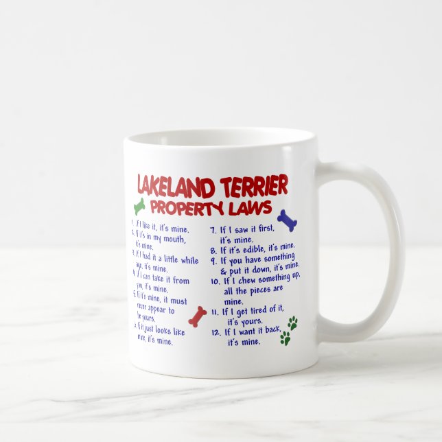 TAZA DE CAFÉ LAKELAND TERRIER PL2 (Derecha)