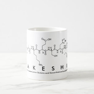 Taza De Café Lakeshia peptide nombre mug
