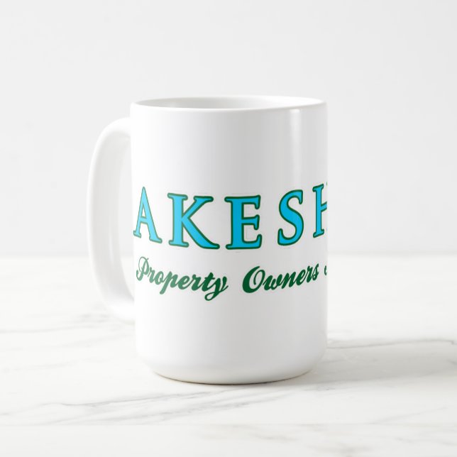 Taza de café Lakeshore (Anverso izquierdo)