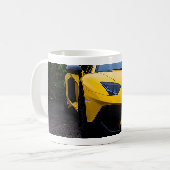 Taza De Café Lamborgini design (Anverso izquierdo)