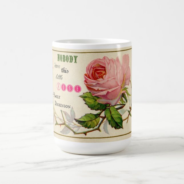 Taza de café lamentable rosada de los rosas del (Centro)