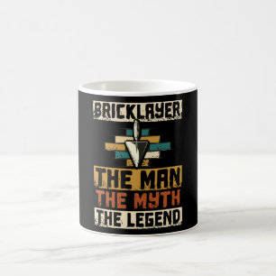 Taza De Café Lámina El Hombre El Mito La Leyenda
