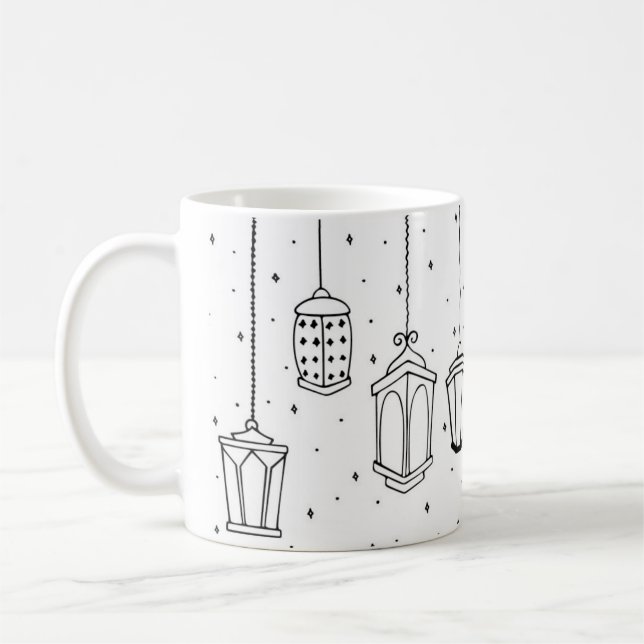 TAZA DE CAFÉ LÁMPARAS (Izquierda)