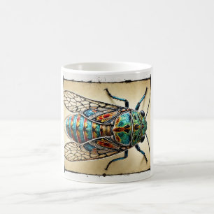 Taza De Café Lamprodila Insect 050824IREF219 - Watercolor