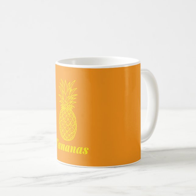 Taza De Café l'ananas (Anverso derecho)