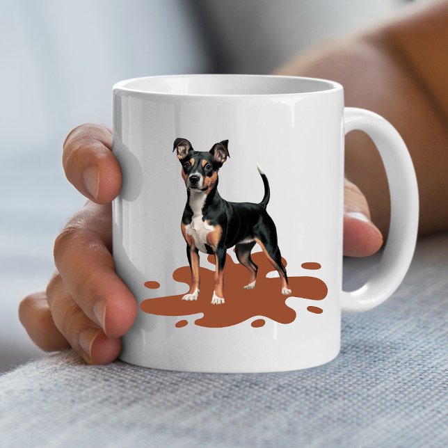 Taza De Café Lancashire Heeler Mug - Diseño de Perro lindo y lú (Lancashire Heeler Love forever)