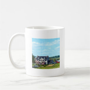 Taza De Café Lancaster PA - Granja familiar en primavera