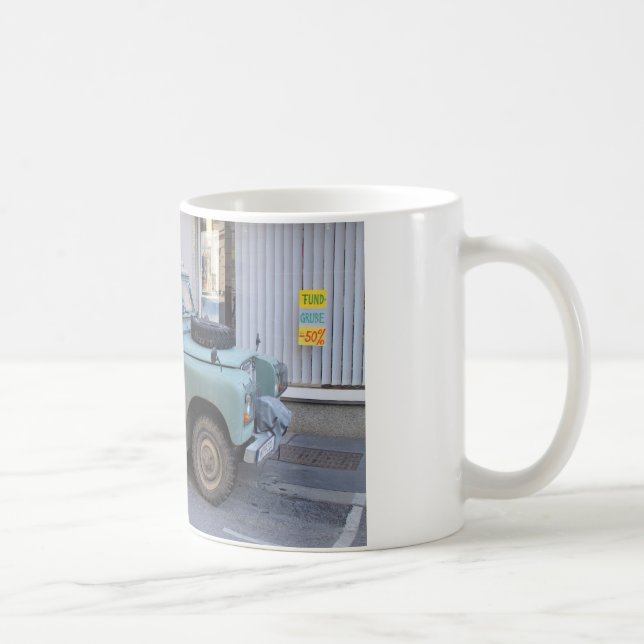 Taza De Café Land Rover verde (Derecha)