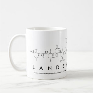 Taza De Café Lander peptidae name mug