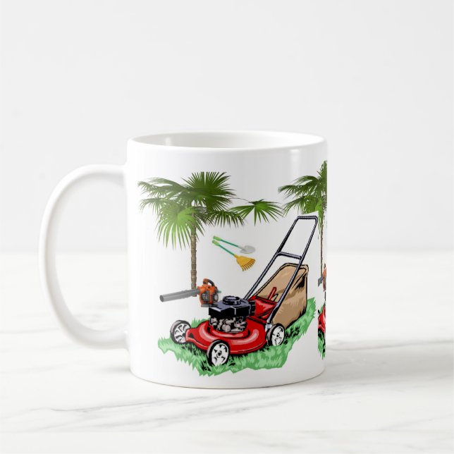 Taza De Café Landscaper Mug (Izquierda)