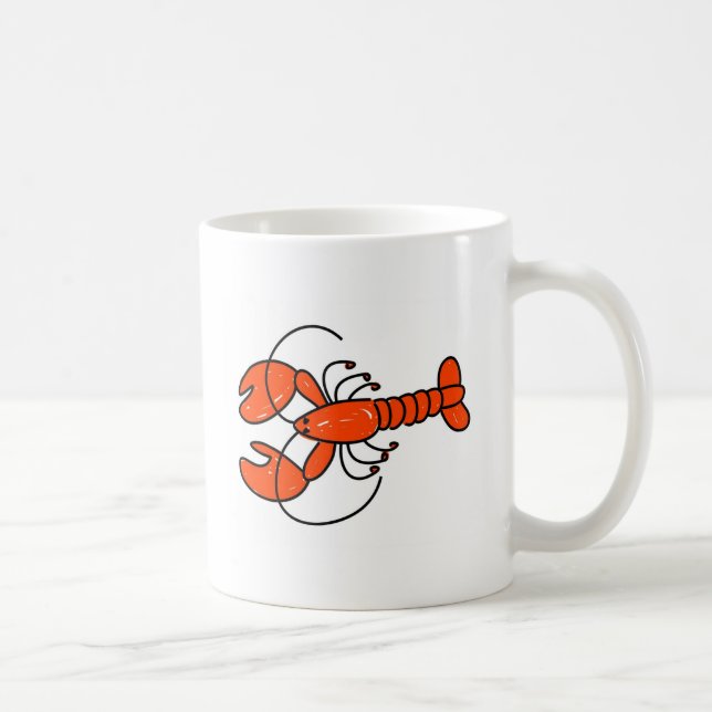Taza De Café langosta (Derecha)