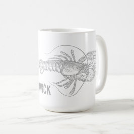 Taza De Café Langosta de Nuevo Brunswick