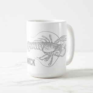 Taza De Café Langosta de Nuevo Brunswick