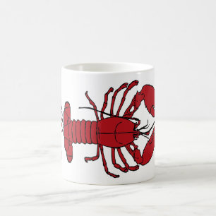 Taza De Café Langosta roja Thunder_Cove de Maine