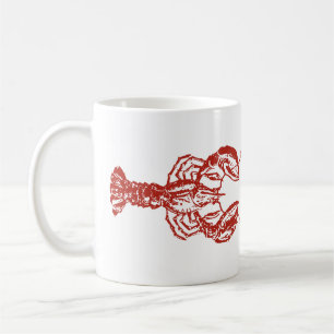 Taza De Café Langosta vintage