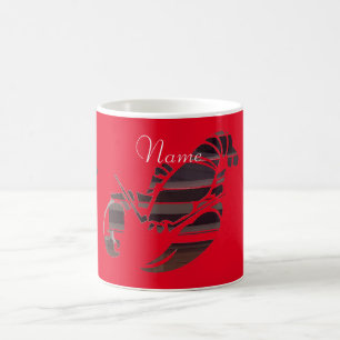 Taza De Café Langostas de Maine Rojas Thunder_Cove