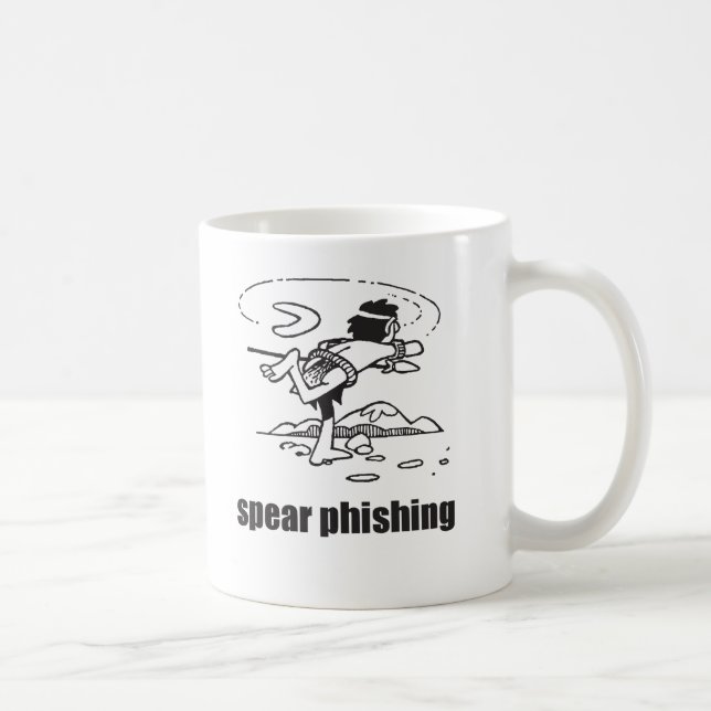 Taza De Café Lanza Phishing (Derecha)