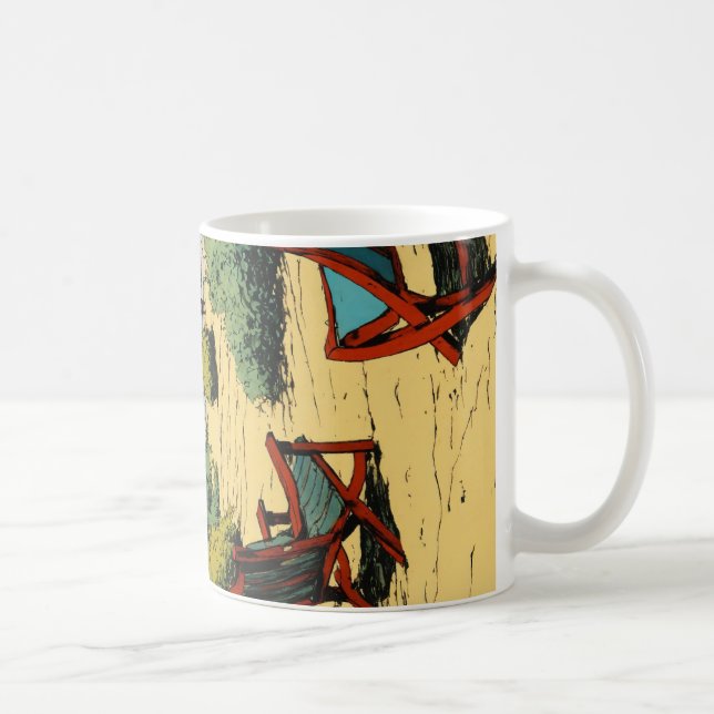Taza De Café lápiz y tinta (Derecha)