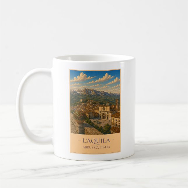 Taza De Café L'Aquila (Izquierda)