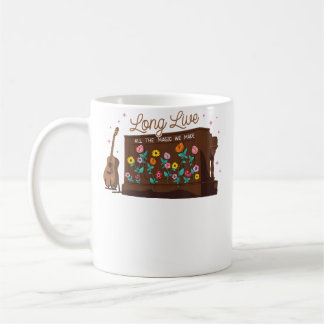 Taza De Café Larga Vida a Toda la Magia que Hicimos Eras Piano