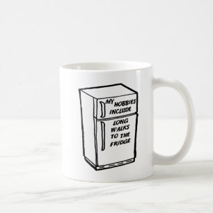 Taza De Café Largas caminatas hasta la mezcolanza de Fridge Fun