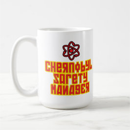 Taza De Café Large Mug - Chernobyl Safety Manager