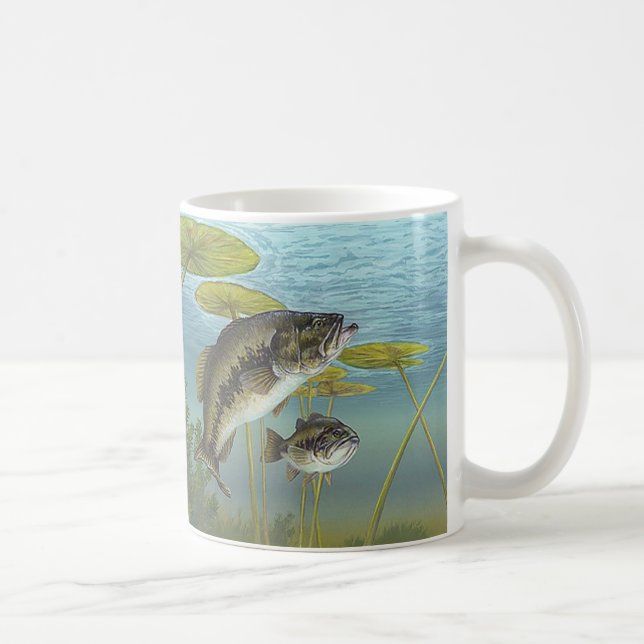 Taza De Café Largemouth Bass (Derecha)