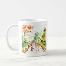 Taza De Café Largo Paseo a Casa