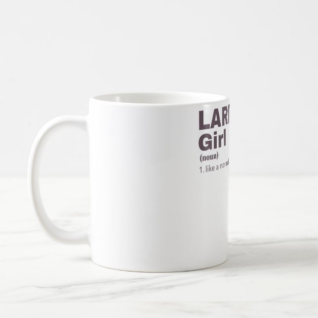 Taza De Café LARPing Girl - LARPing (Izquierda)