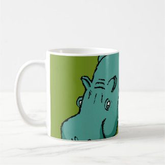Taza De Café Larry el Hippo.