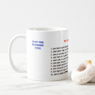 Taza De Café Las 10 Principales Razones Para Retirarse - Person