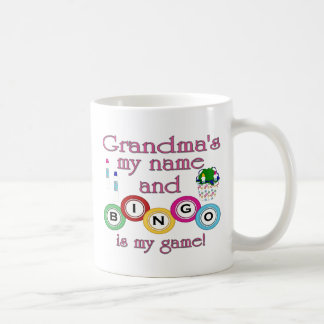 Taza De Café Las abuelas mi bingo conocido son mi juego