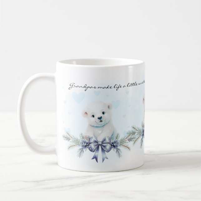 Taza De Café Las abuelitas azules hacen la vida más dulce revel (Izquierda)