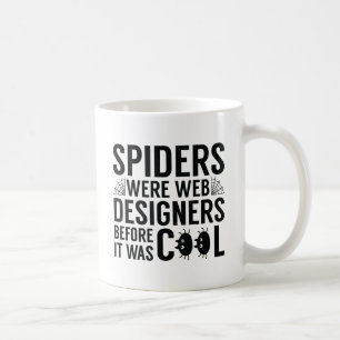 Taza De Café Las arañas eran diseñadores web